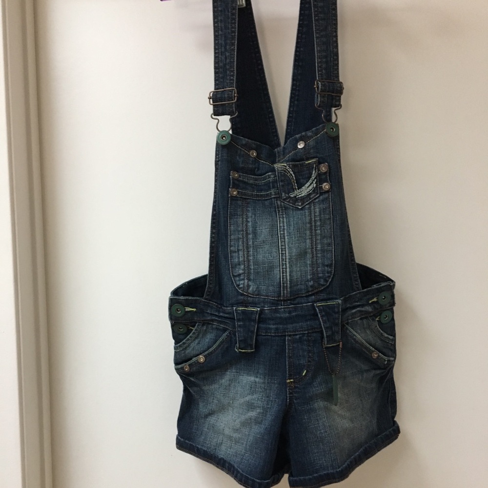 Dollhouse overall shorts